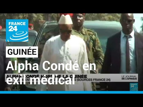 Guinée : l'ex-président Alpha Condé part se soigner aux Émirats arabes unis • FRANCE 24