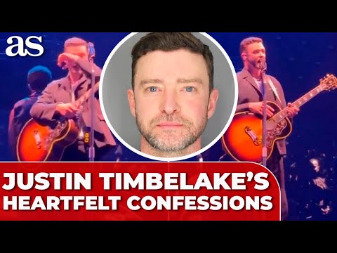 JUSTIN TIMBERLAKE makes HEARTFELT CONFESSION about 'TOUGH' week following DWI arrest