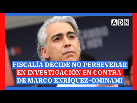 Fiscalía decide no perseverar en investigación en contra de Marco Enríquez-Ominami