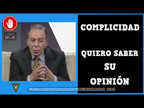 COMPLICIDAD  ALVARO GÓMEZ HURTADO  ME INTERESA SABER SU OPINIÓN