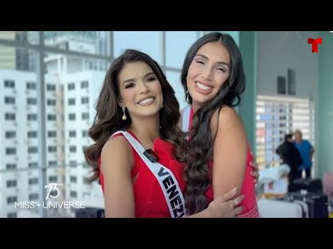 Miss Venezuela y Miss Salvador son compañeras de habitación en Miss Universo 2024