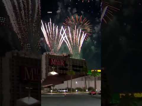 Las Vegas says goodbye to Tropicana with flashy implosion