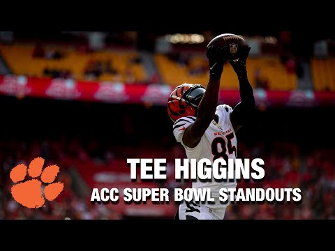 Acc Football Basketball 🏀 Clemson's Tee Higgins: ACC Super Bowl Standouts