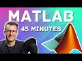 2025 MATLAB Beginner Course with Example Project and Solution  MATLAB Training