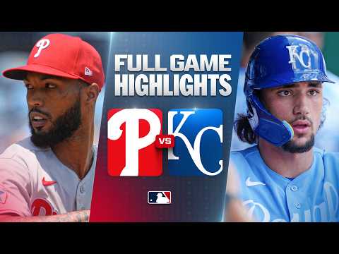 PHILLIES vs ROYALS: Official Full 경기 하이라이트 (July 6) | 2026 MLB Season