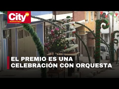 Los residentes de San Cristóbal concursan para descubrir cuál es la cuadra más navideña | CityTv