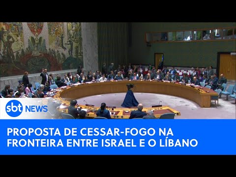 EUA e aliados pedem cessar-fogo de 21 dias entre Israel e Hezbollah | #SBTNewsnaTV (26/09/24)