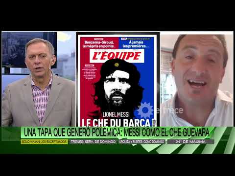 La tapa de Messi luciendo cómo el Che Guevara que revolucionó el fútbol