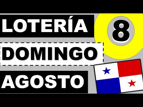 Resultados Sorteo Loteria Domingo 8 de Agosto 2021 Loteria Nacional de Panama Dominical Que Jugo