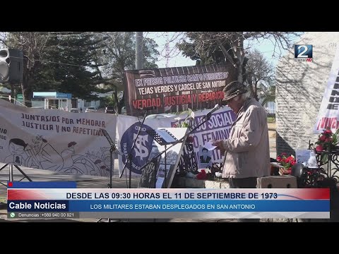11 SEP 2023 San Antonio conmemora #50 años del golpe militar