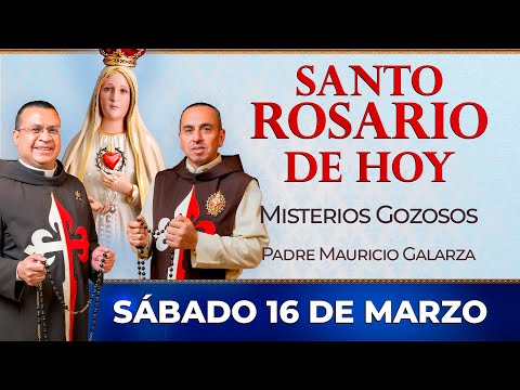 Santo Rosario de Hoy | Sábado 16 de Marzo - Misterios Gozosos #rosario #santorosario