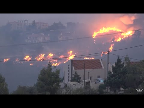 Alerta de calor en Italia: Un incendio provocó la explosión de tanques de gas