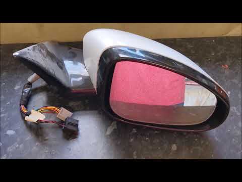 Installing Jaguar F-Type sweeping indicators in the side mirrors