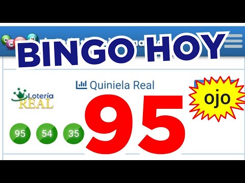 RESULTADOS de HOY..!! (( 95 )) BINGO hoy..!! loteria REAL DE HOY..! Números reales 05 para hoy..!!