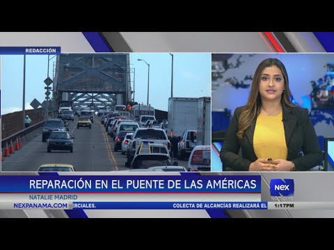 Reparación en el Puente de las Américas y cierre por voladura en Loma Cová