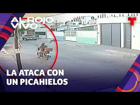 Motociclista ataca con picahielos en el glúteo a jovencita en México