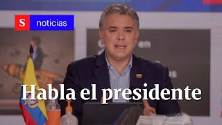 Presidente Duque actualiza al país sobre las medidas en cuarentena | Semana Noticias