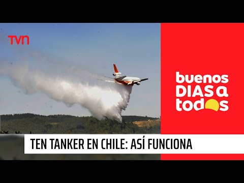 Ten Tanker en Chile: Así funciona el avión estadounidense para el combate del incendio | BDAT