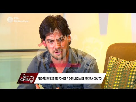 La Banda del Chino: Andrés Wiese habló de su relación con Mayra Couto mientras grababan juntos (HOY)