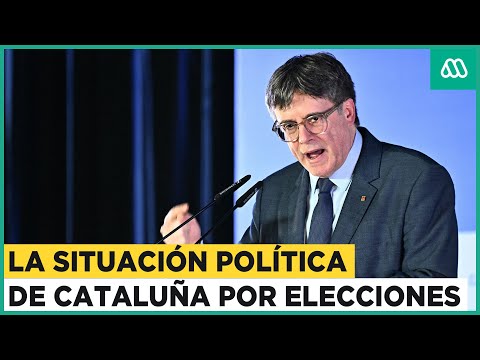Alta tensión en Cataluña por elecciones: Carles Puigdemont confirma su candidatura