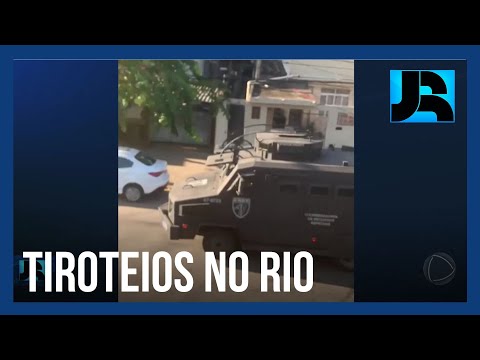 Minuto JR: Dois tiroteios assustam moradores do Rio de Janeiro na tarde desta quinta (2)