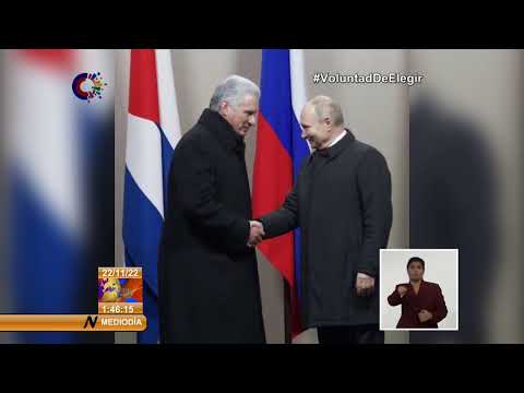 Culmina Presidente de Cuba visita oficial a Rusia