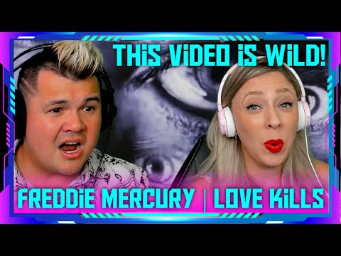 Millennials Reaction to Freddie Mercury - Love Kills Official Video | THE WOLF HUNTERZ Jon and Dolly