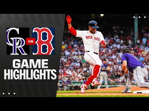 Rockies vs. Red Sox Game Highlights (7/8/25) | MLB Highlights