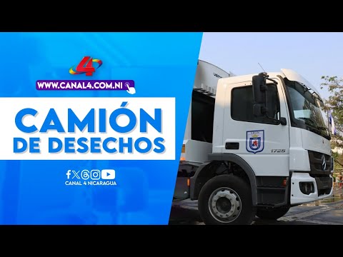 Alcaldía Sandinista de León adquiere camión compactador de desechos