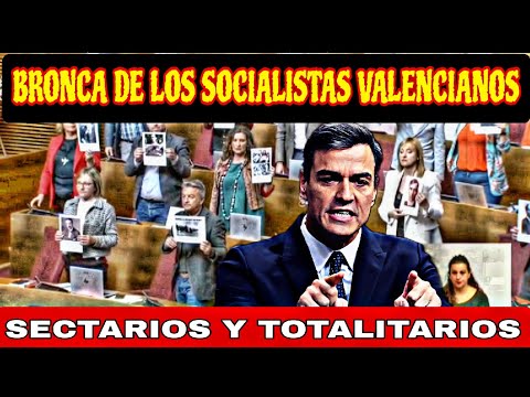 BRONCA DE LOS SOCIALISTAS PORQUE EL PP Y VOX SACAN LA LEY DE CONCORDÍA, MONTA SU SHOW