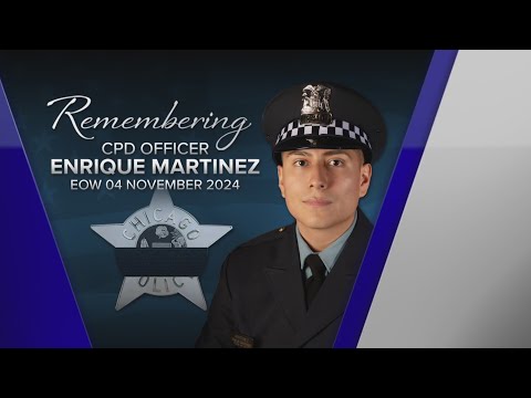 Visitation is Sunday afternoon for fallen CPD Officer Enrique Martinez