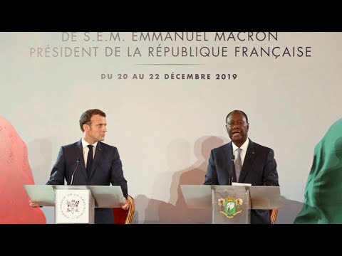 À Abidjan, Emmanuel Macron annonce la fin du franc CFA et condamne à nouveau le colonialisme
