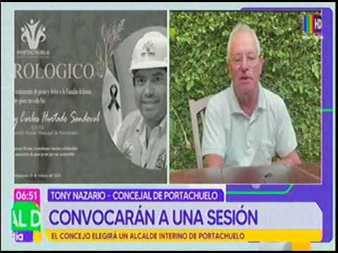 02022024 TONY NAZARIO CONCEJO DE PORTACHUELO CONVOCARÁ A SESIÓN BOLIVISION