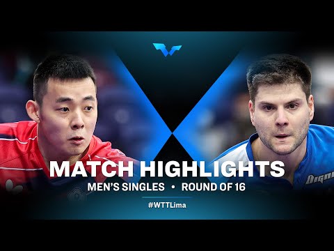 Table Tennis 🥍 Chen Chien-An vs Dimitrij Ovtcharov | MS | WTT Contender Lima 2022 | (R16)