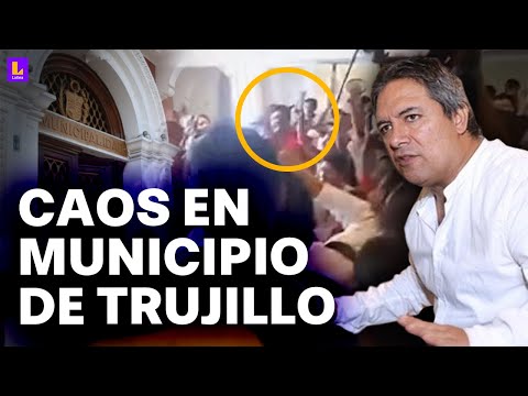 Protestas tras suspensión al alcalde Trujillo