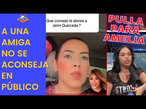 Ingrid Jorge ESTÁ VIVA y arruina a Amelia SU EX AMIGA, por consejos en público a Jenn Quezada