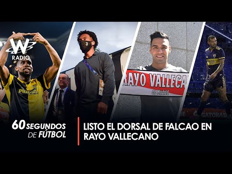 Radamel Falcao y el atípico dorsal que vestirá en el Rayo Vallecano