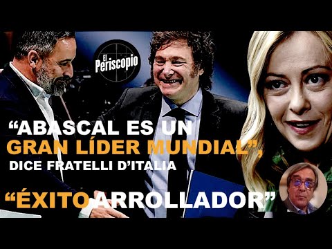 ¡EL DESCOMUNAL E?XITO DE FORO MADRID CATAPULTA A ABASCAL, CON MELONI ENTREGADA!