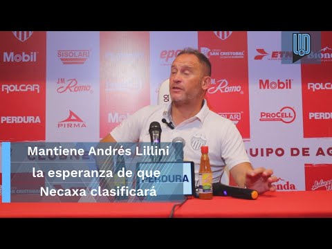 Mantiene Andrés Lillini la esperanza de que Necaxa calificará a la fase final