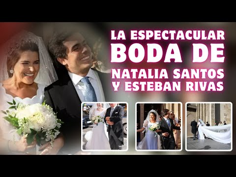 Las ESPECTACULARES IMAGENES de la BODA de NATALIA SANTOS hija de la JOYERA CRISTINA YANES