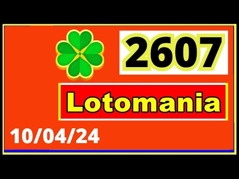 Lotomania 2607 - Resultado da Lotomania Concurso 2607