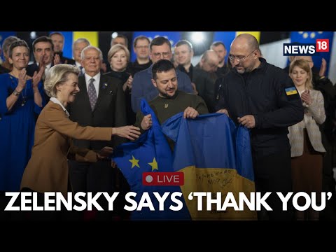 EU Summit Brussels LIVE | Zelensky Thanks EU Leaders For Support In Russia Ukraine War | N18G