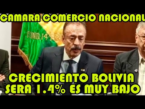 PRESIDENTE CAMARA NACIONAL DE COMERCIO DE BOLIVIA CUESTIONA QUE BOLIVIA TENGA CRECIMIENTO MUY POBR3