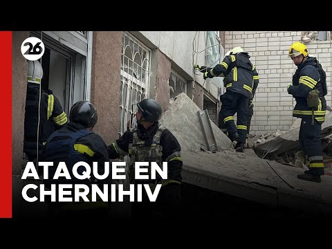 UCRANIA | Ya suman 13 los muertos por el ataque en el edificio de Chernihiv