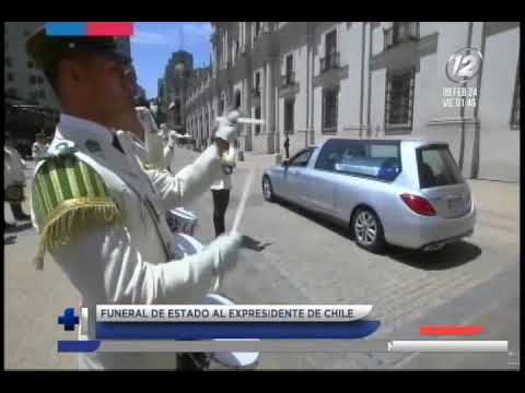 Chile: Realizan funeral de Estado del expresidente Sebastián Piñera