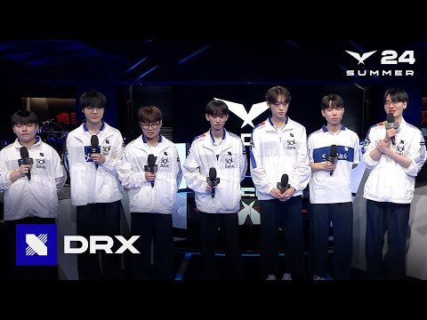 DRX 인터뷰 | DRX vs. KDF | 08.16 | 2024 LCK 서머 스플릿