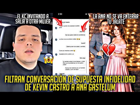 EL KC LE FUE INFIEL A ANA GASTELUM? FILTRAN SUPUESTA CONVERSACIÓN DEL KC CON OTRA MUJER