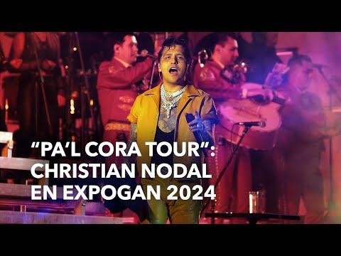 “Pa’l Cora Tour”Christian Nodal  en ExpoGan 2024