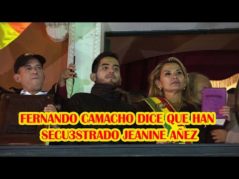 FERNANDO CAMACHO SE ADHIERE A LA CARTA DE MADRID DONDE SE PRONUNCIAN CONTR4 S3NTENCIA JEANINE AÑEZ