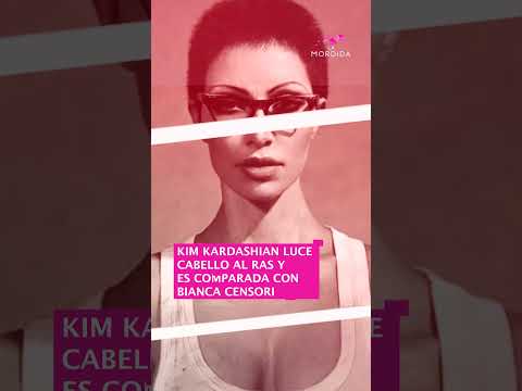 COMPARAN A KIM KARDASHIAN CON BIANCA CENSORI #kimkardashian #biancacensori #shorts #kanyewest